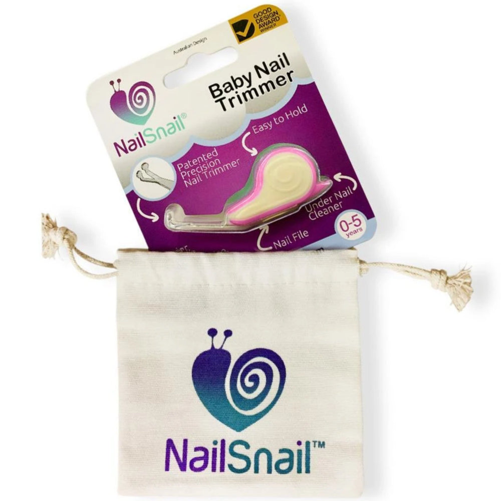 
                  
                    Nail Snail Baby Nail Trimmer Frangipani Pink With Canvas Bag
                  
                
