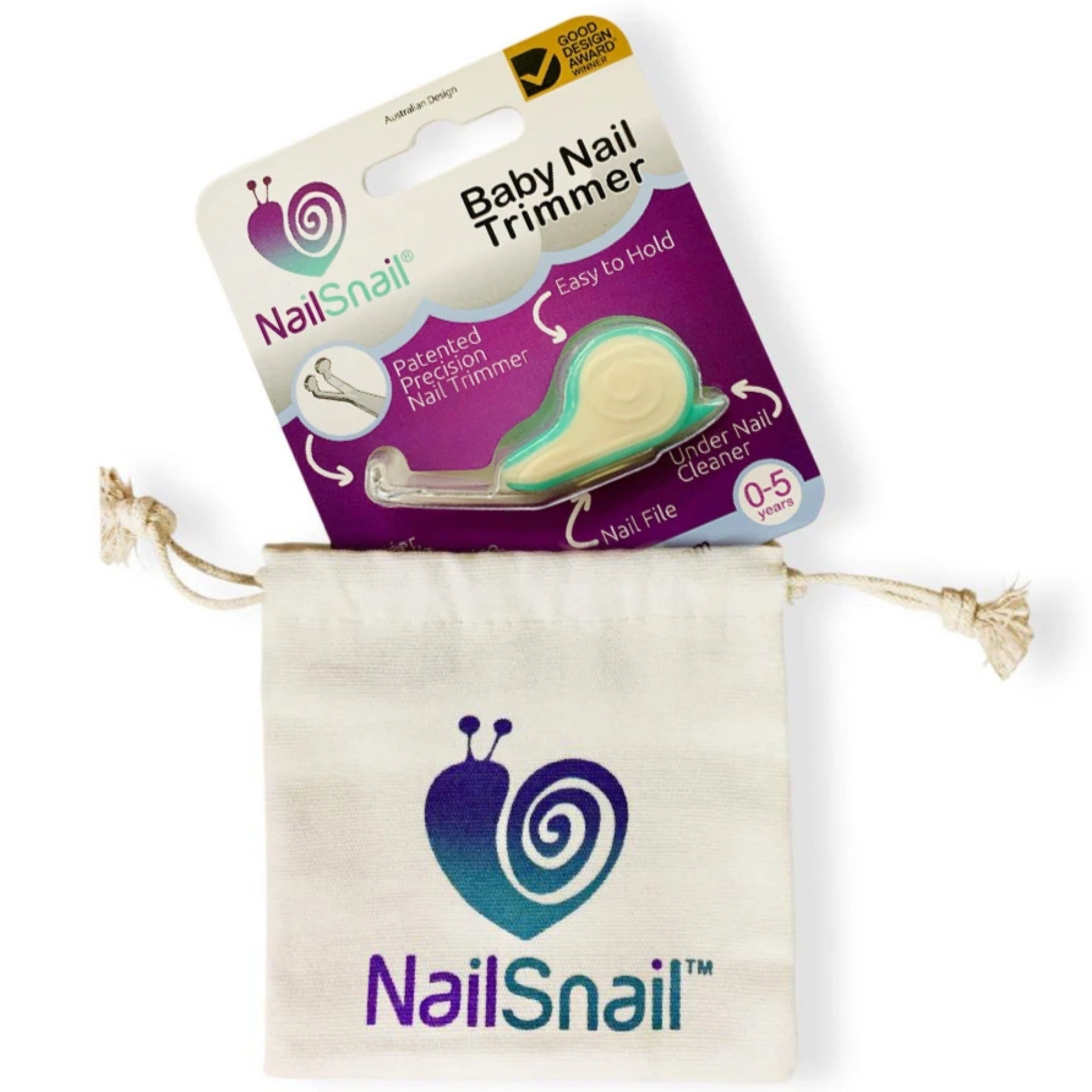 Nail Snail | 3-in-1 Baby Nail Trimmer & Infant Nail Cutter – Nail