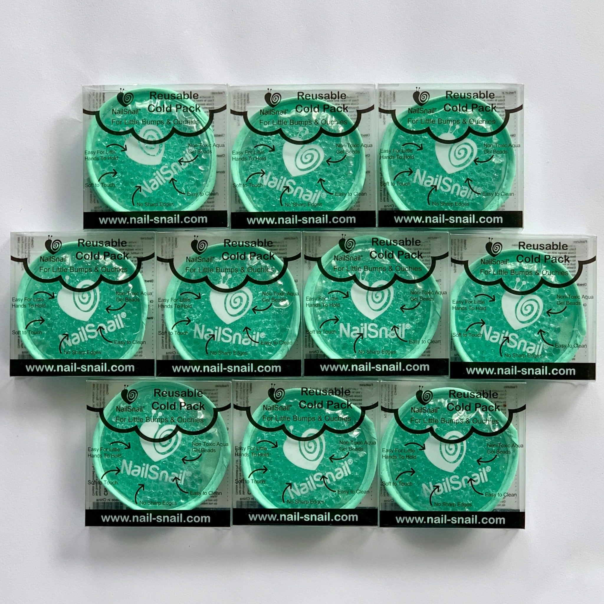 Nail Snail® Cool Pack  - Wholesale (10 Units Loose)