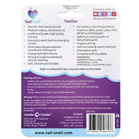 Nail Snail Bold Teether Package Back