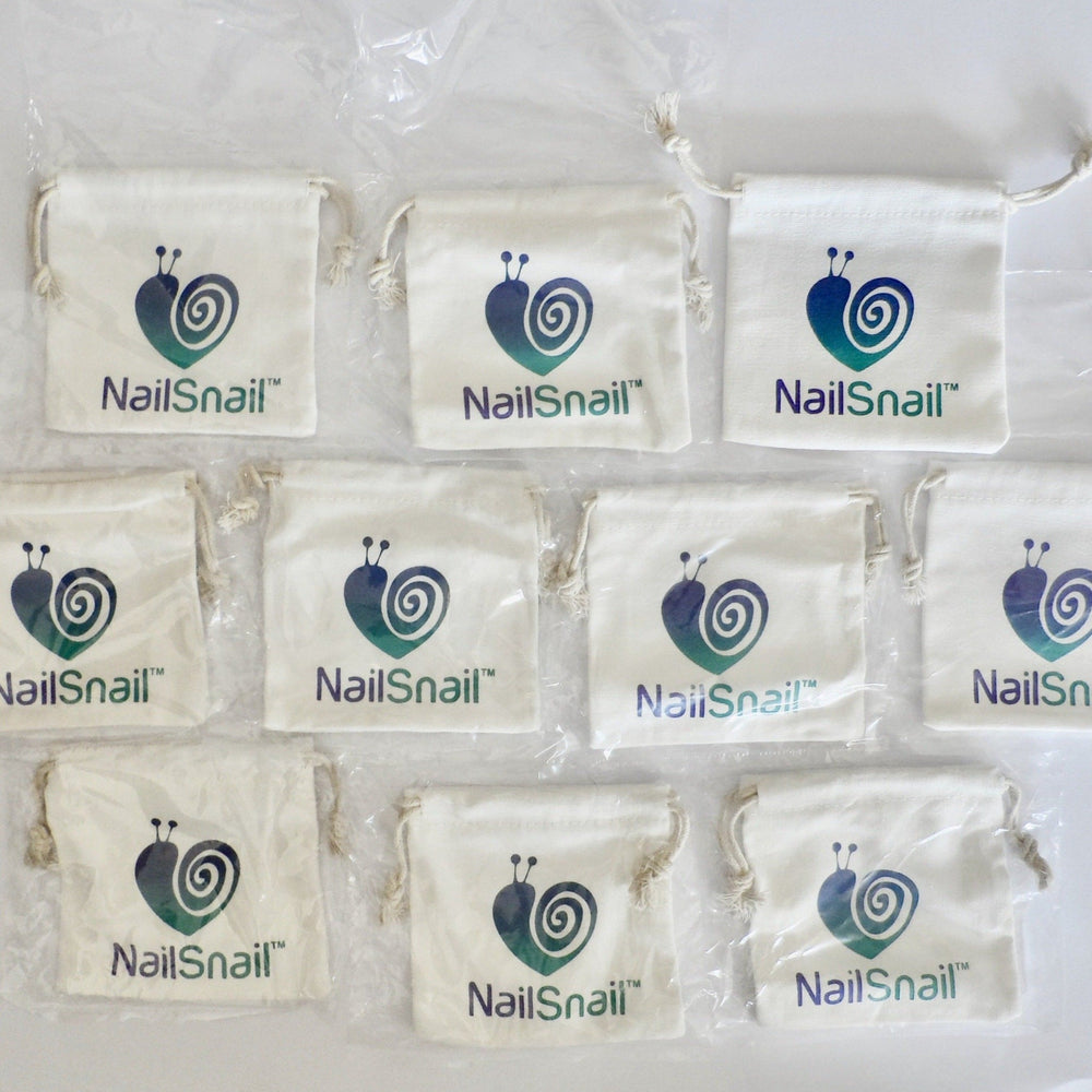Nail Snail Canvas Storage Bag 10 Units