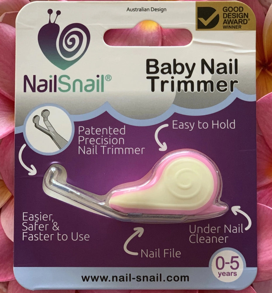 
                  
                    Nail Snail Frangipani Pink - makes baby nail trimming easier
                  
                