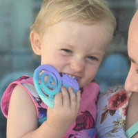 Nail Snail Pastel Teether Baby Girl