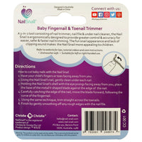 Nail Snail - Turquoise Blue - baby nail trimmer 